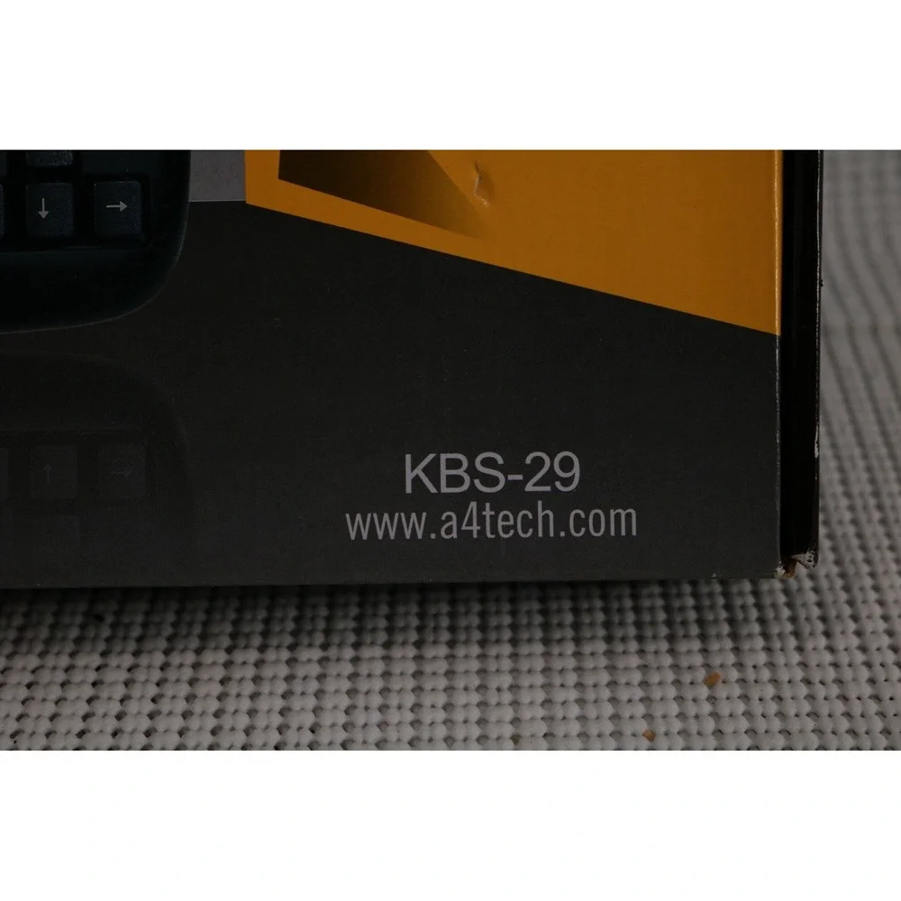 A4Tech Natural A Keyboard Left Handed Numeric Keypad Ergonomic Wired KBS-29